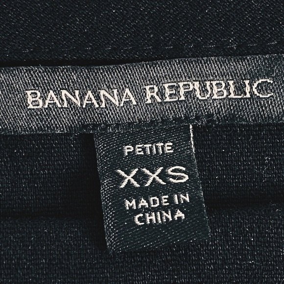 BANANA REPUBLIC Petite XXSP Black Top Long Sleeves Sweatshirt - Picture 10 of 13